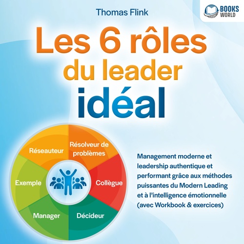 audiobook cover of Les 6 rôles du leader idéal: Management moderne et leadership authentique et performant grâce aux méthodes puissantes du Modern Leading et à l'intelligence émotionnelle, by Thomas Flink
