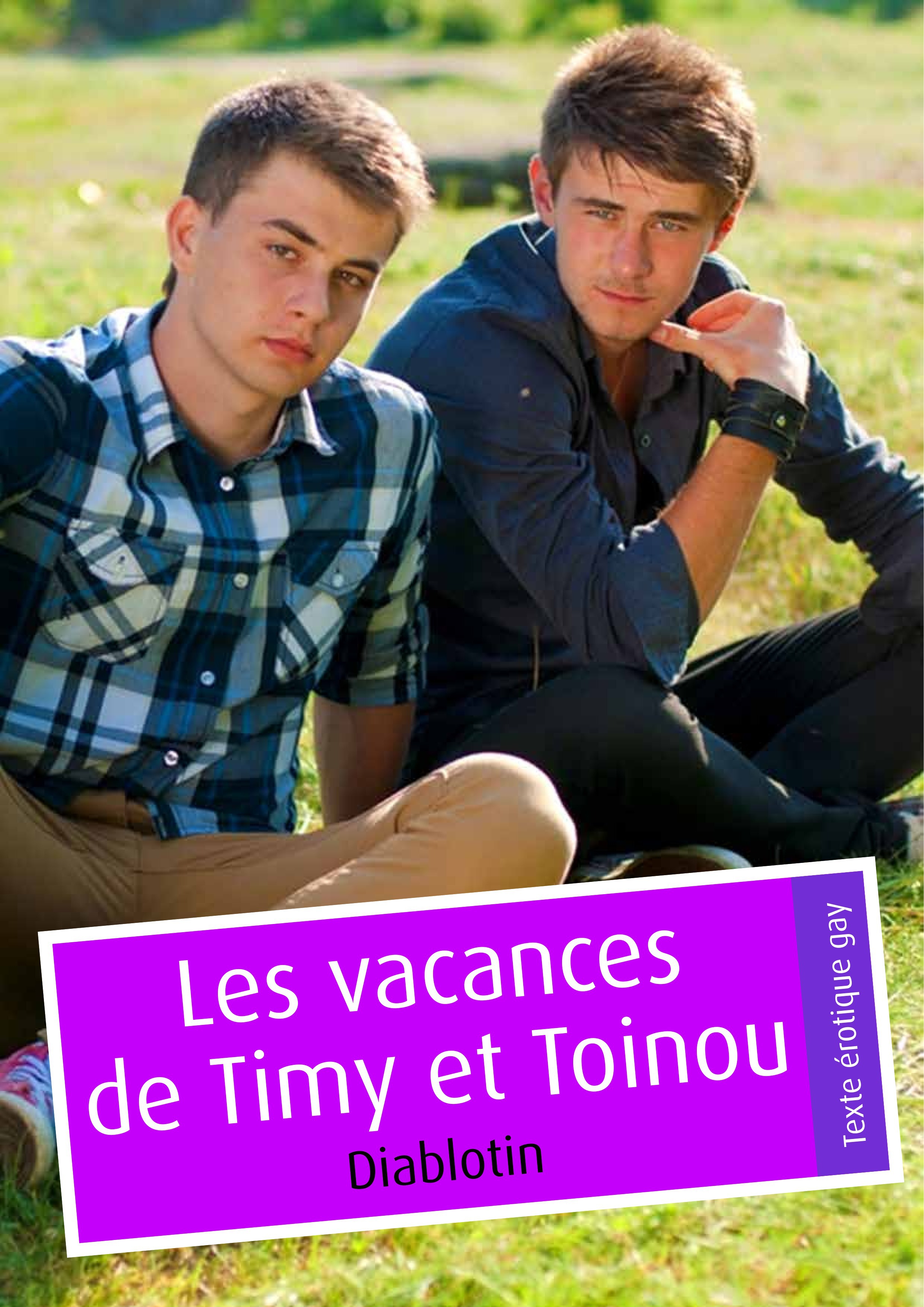ebook cover of Les vacances de Timy et Toinou (pulp gay), by Diablotin