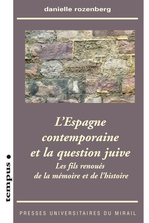 ebook cover of L´Espagne contemporaine et la question juive, by Danielle Rozenberg
