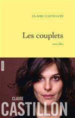 Couverture ebook de Les couplets, de Claire Castillon