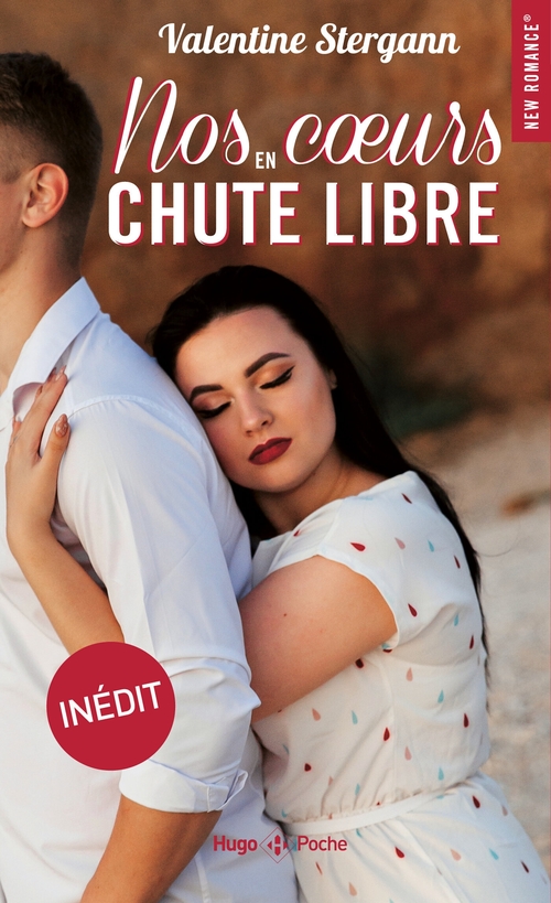 Couverture ebook de Nos coeurs en chute libre, de Valentine Stergann