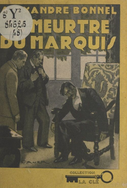 Couverture ebook de Le meurtre du marquis, de Alexandre Bonnel