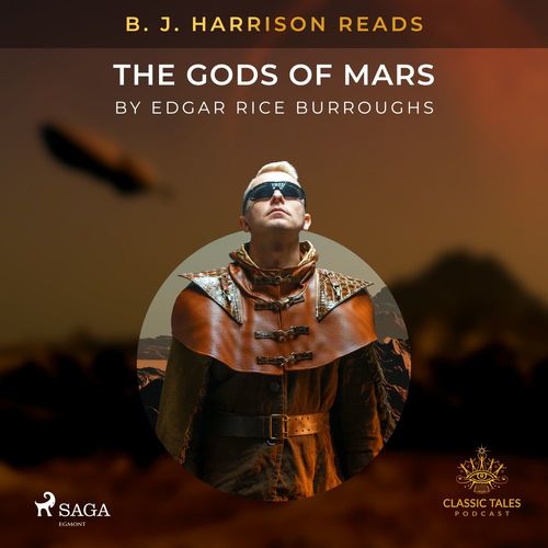 Couverture audiobook de B. J. Harrison Reads The Gods of Mars, de Edgar Rice Burroughs