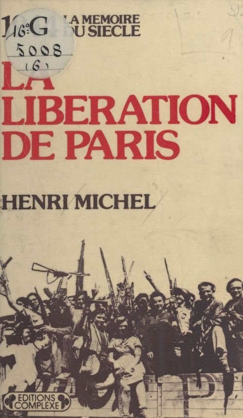 ebook cover of 1944 : La Libération de Paris, by Jules Michelet