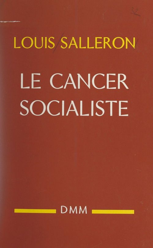 ebook cover of Le cancer socialiste, by Louis Salleron