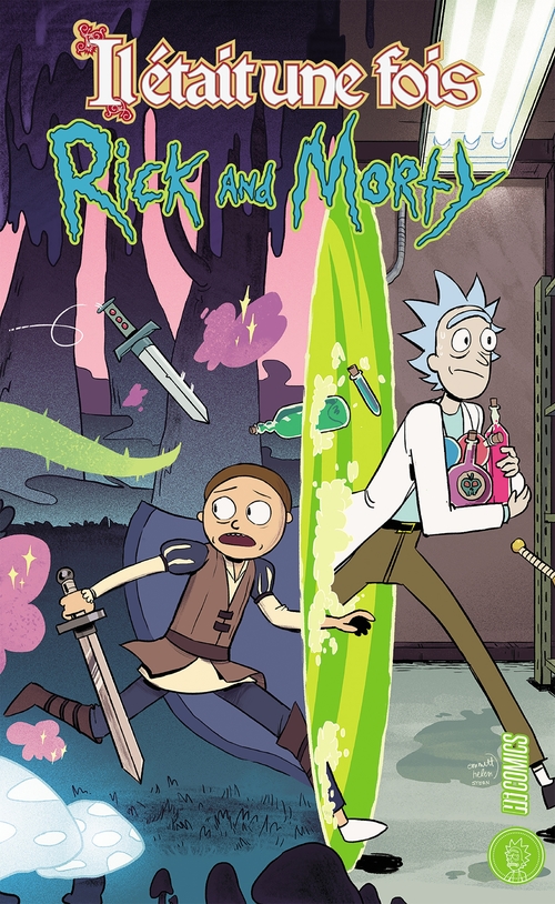 Couverture ebook de Rick & Morty : Il était une fois..., de Sarah Stern, Sam Maggs