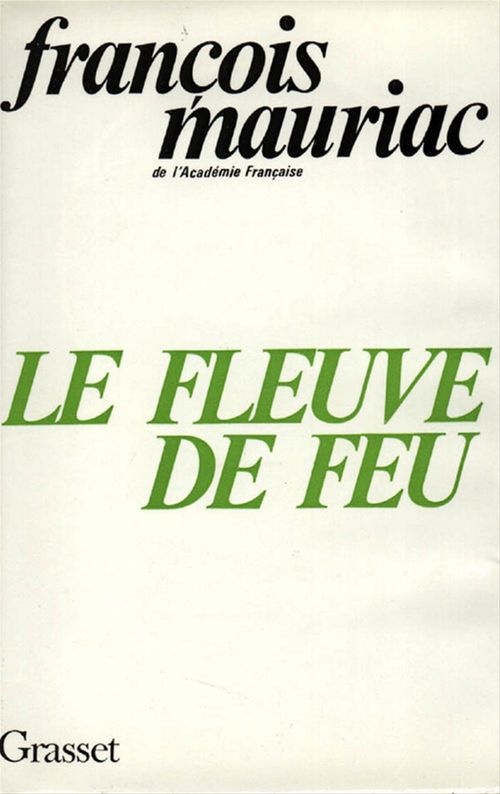 Couverture ebook de Le fleuve de feu, de François Mauriac