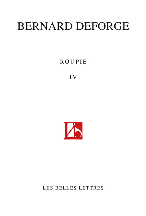 ebook cover of Roupie IV, by Bernard Deforge