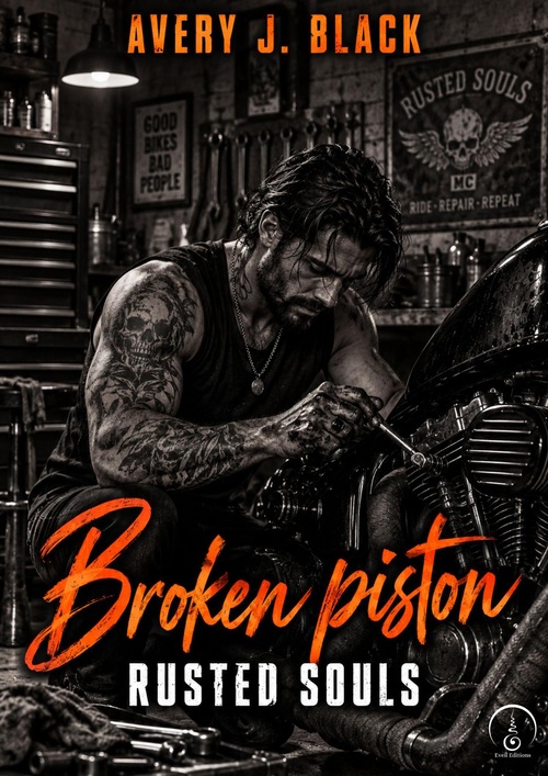 Couverture ebook de Broken piston : Rusted Souls, de Avery J. Black