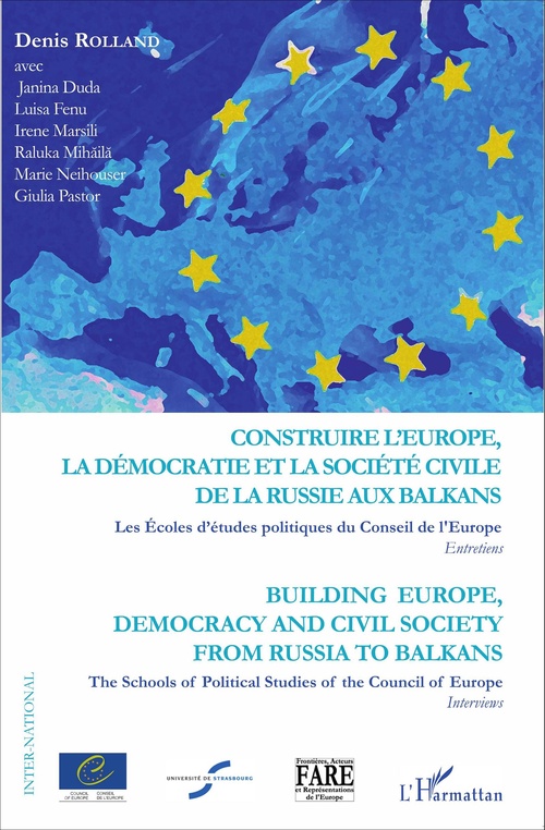 ebook cover of Construire l'Europe, la démocratie et la société civile de l, by Denis Rolland