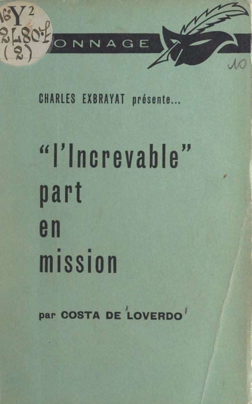ebook cover of L'Increvable part en mission, by Costa De Loverdo