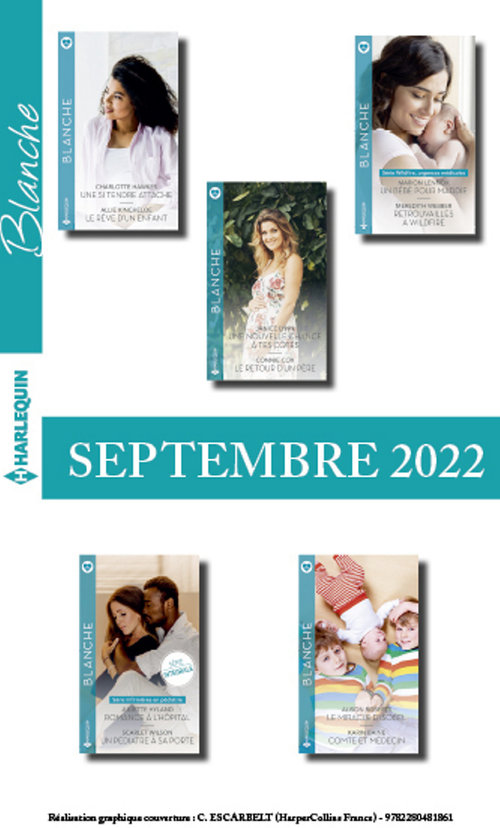 Couverture ebook de Pack mensuel Blanche - 10 romans (Septembre 2022), de Collectif