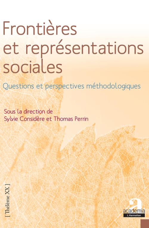 ebook cover of Frontières et représentations sociales., by Sylvie Considère, Thomas Perrin