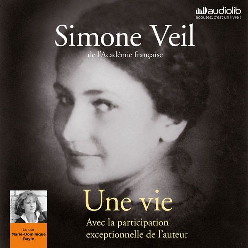 audiobook cover of Une vie, by Simone Veil