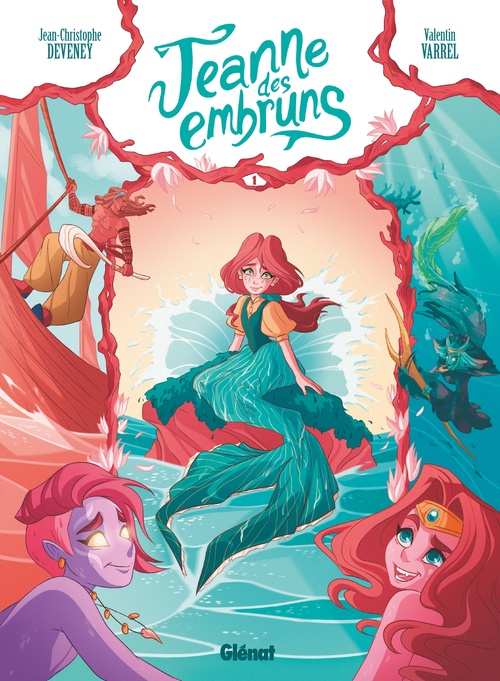Couverture ebook de Jeanne des embruns - Tome 01, de Valentin Varrel