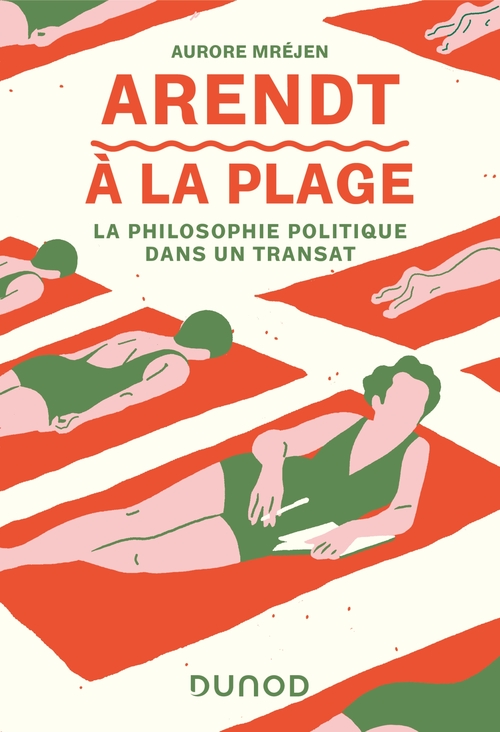 ebook cover of Arendt à la plage, by Aurore Mréjen