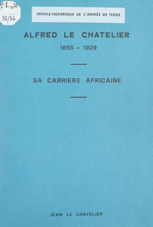 ebook cover of Alfred Le Chatelier, 1855-1929, by Jean Le Chatelier
