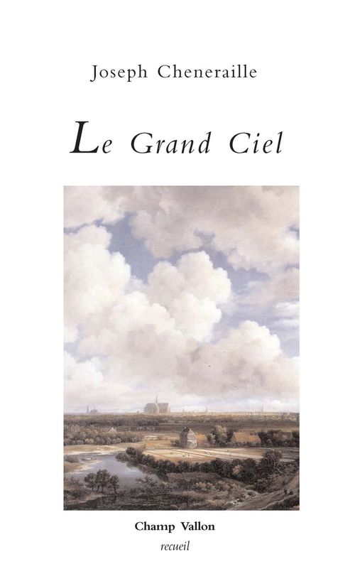 Couverture ebook de Le Grand ciel, de Joseph Cheneraille