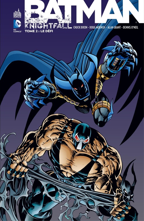Couverture ebook de Batman - Knightfall - Tome 2 - Intégrale, de Chuck Dixon, Doug Moench, Alan Grant