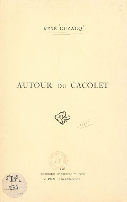 Couverture ebook de Autour du cacolet, de Rene Cuzacq