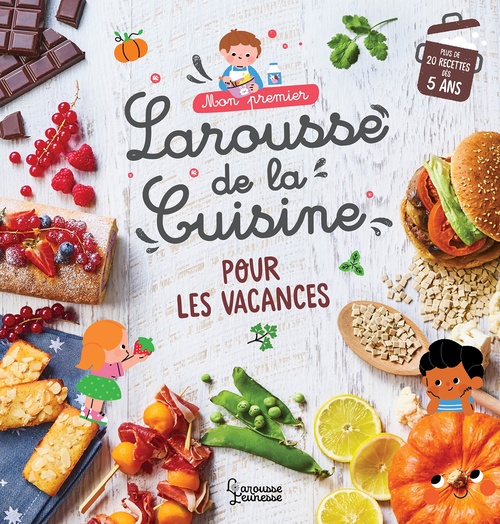 Couverture ebook de Mon premier Larousse de la cuisine des vacances, de Agnès Besson