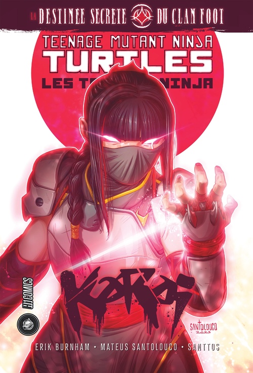 Couverture ebook de Les Tortues Ninja - TMNT : Karai : la destinée secrète du clan Foot, de Erik Burnham