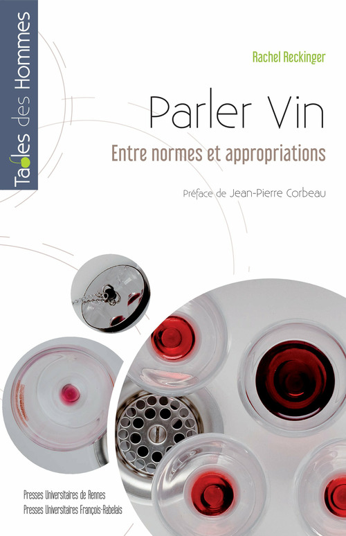 Couverture ebook de Parler vin, de Rachel Reckinger
