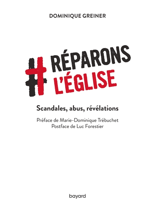 ebook cover of Réparons l'église, by Collectif
