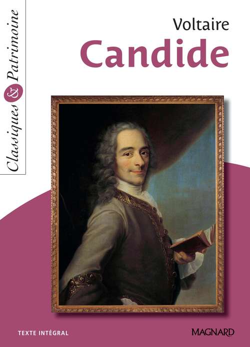 Couverture ebook de Candide - Classiques et Patrimoine, de Voltaire