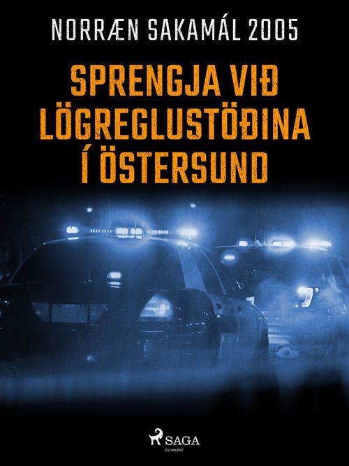 ebook cover of Sprengja við lögreglustöðina í Östersund, by Ymsir Hofundar