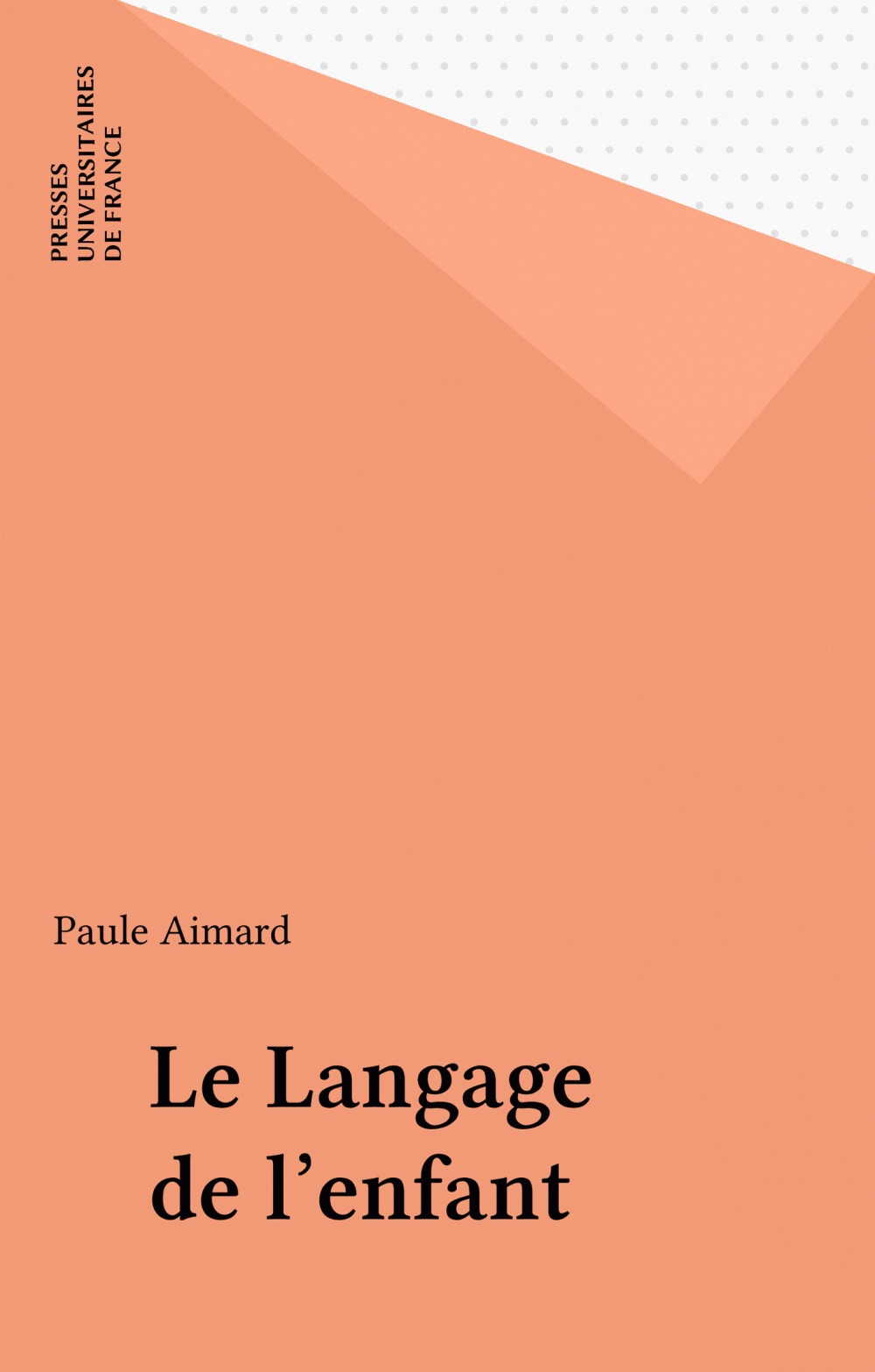 Couverture ebook de Le Langage de l'enfant, de