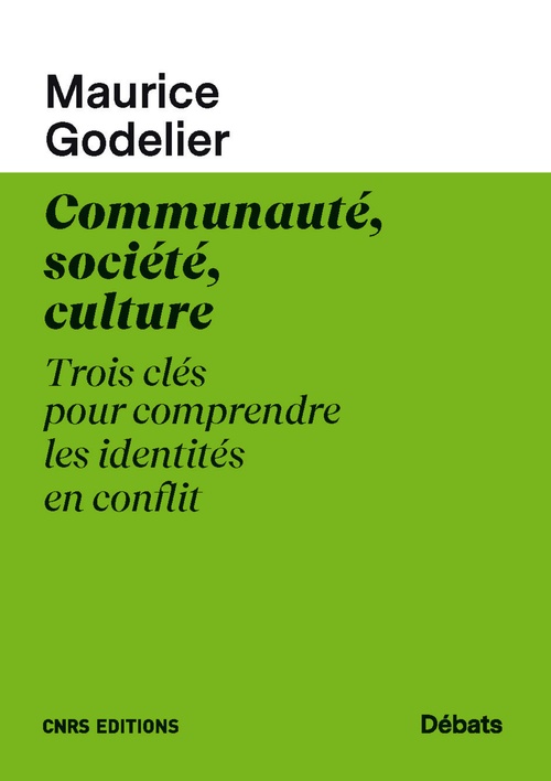Couverture ebook de Communauté, société, culture, de Maurice Godelier