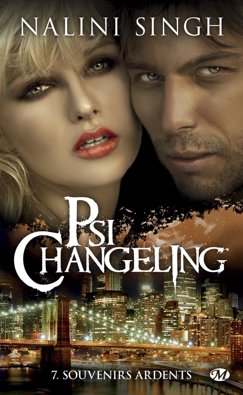 Couverture ebook de Psi-Changeling, T7 : Souvenirs ardents, de Nalini Singh