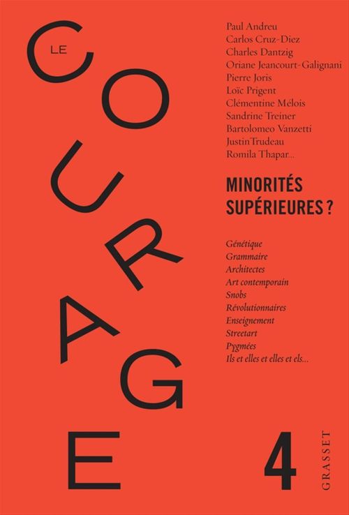 ebook cover of Le Courage n°4 / Minorités supérieures ?, by Revue Le Courage