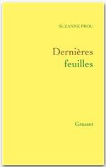 Couverture ebook de Dernières feuilles, de Suzanne Prou