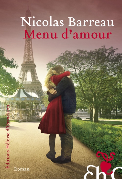 Couverture ebook de Menu d'amour, de Nicolas Barreau