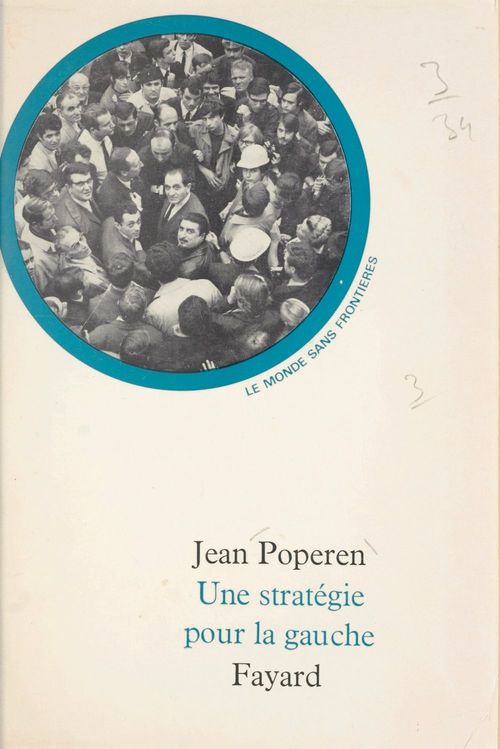ebook cover of Une stratégie pour la gauche, by Jean Poperen