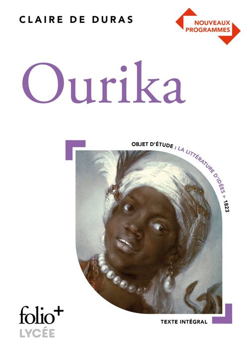ebook cover of Ourika, by Claire de Duras