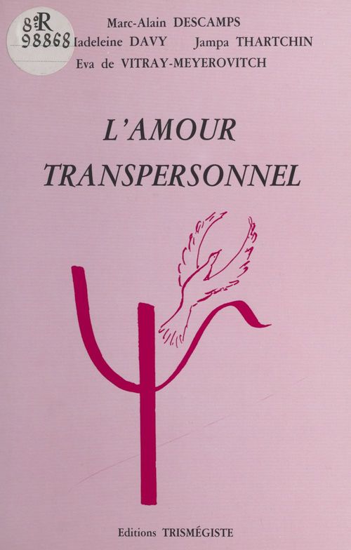 ebook cover of L'amour transpersonnel, by Eva De Vitray-Meyerovitch, Marc-Alain Descamps, Marie-Madeleine Davy