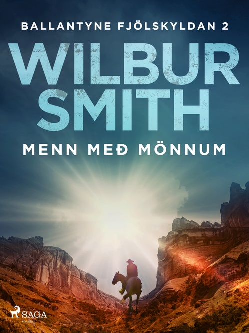 ebook cover of Menn með mönnum, by Wilbur Smith
