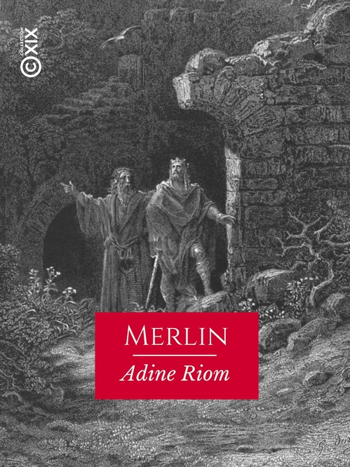 Couverture ebook de Merlin, de Adine Riom