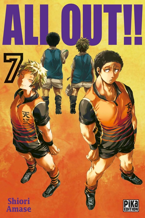 Couverture ebook de All Out!! T07, de Shiori Amase