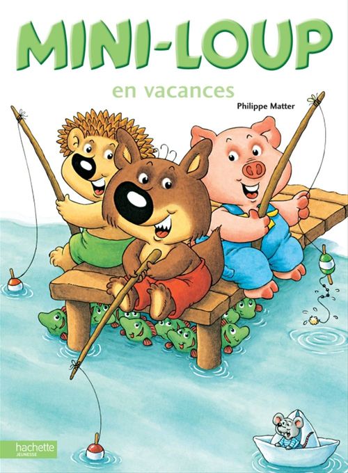 Couverture ebook de Mini-Loup en vacances, de Philippe Matter