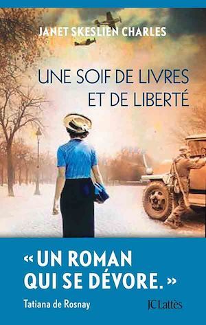 ebook cover of Une soif de livres et de liberté, by Janet Skeslien Charles