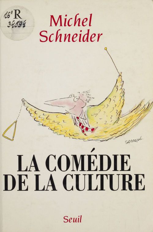 Couverture ebook de La Comédie de la culture, de Schneider Michel