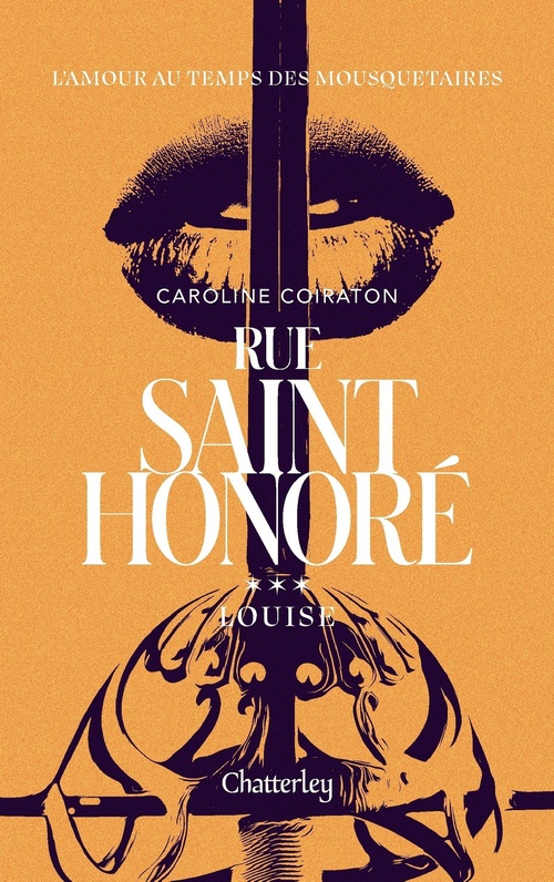 Couverture ebook de Rue Saint-Honoré - Tome 3 Louise, de Caroline Coiraton