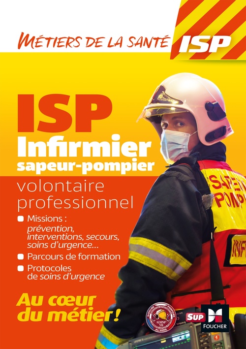 ebook cover of Infirmier sapeur-pompier, by Jérôme Francko, Hélène Dehaut, Grégory Dieu, Christophe Gemza