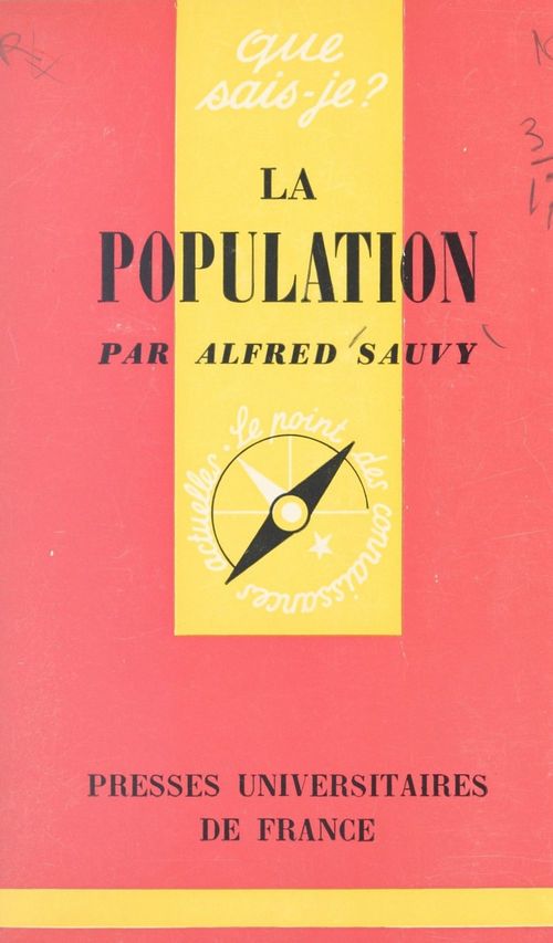 ebook cover of La population, by Alfred Sauvy