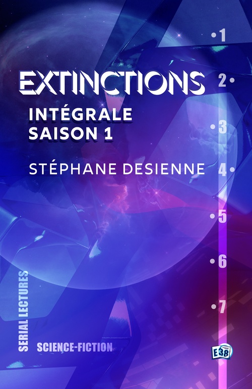 ebook cover of Extinctions, by Stéphane Desienne