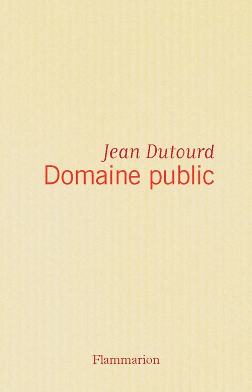 Couverture ebook de Domaine public, de Jean Dutourd